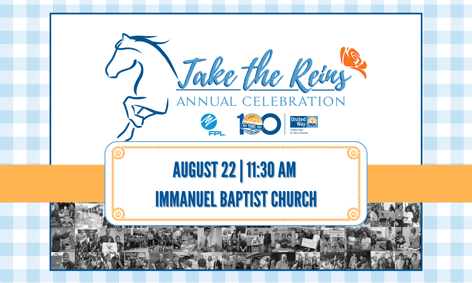 Invite to our 2024 Annual Celebration on August 22