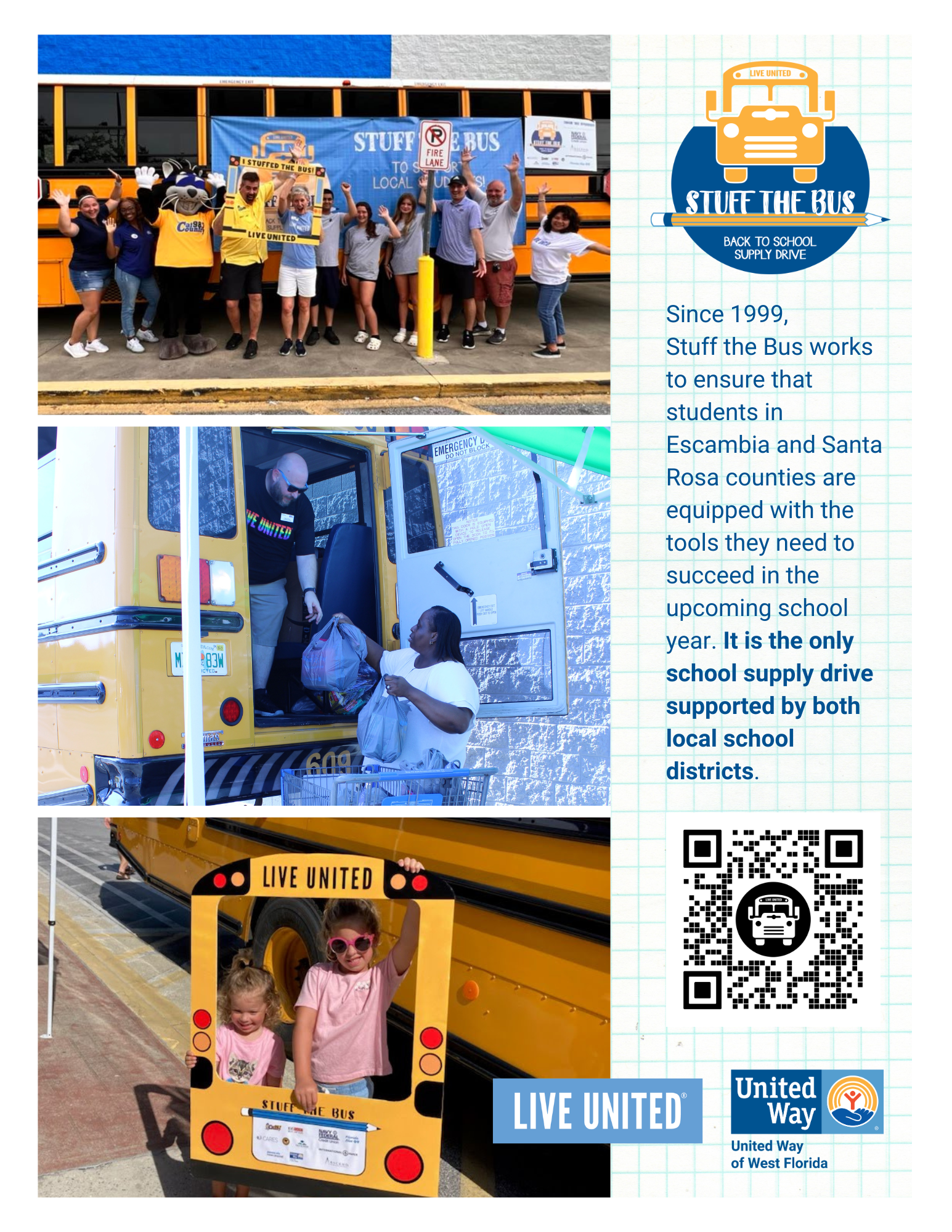 Stuff the bus generic flyer