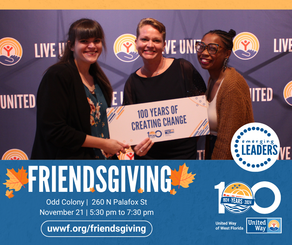 Emerging Leaders Friendsgiving event on November 21 at odd colony